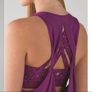 EUC Lululemon Ready & Go Tank Regal Plum Size 6